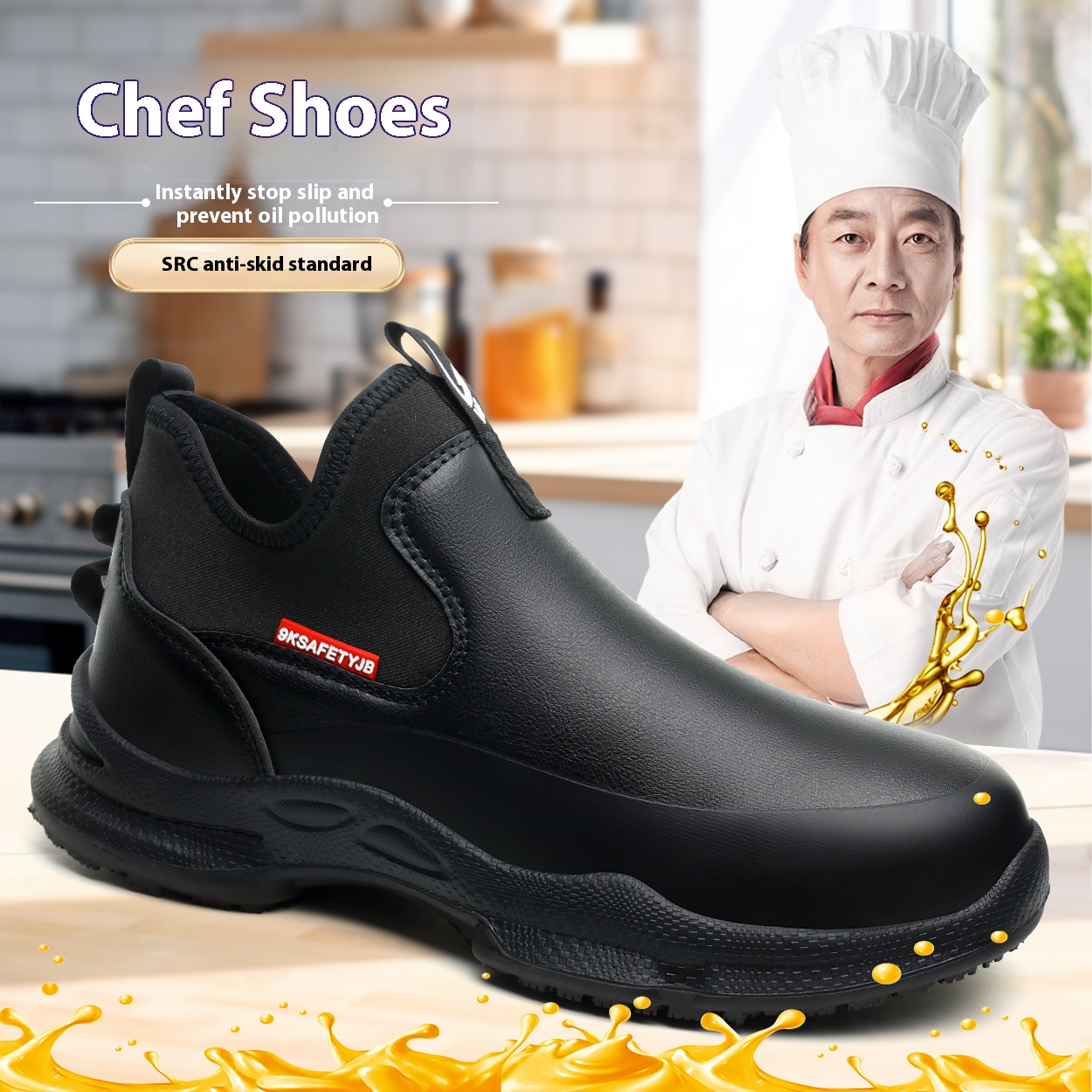 Kitchen Gadgets For Men - Shevalues Heren Eva Clogs Heren Chef-schoenen