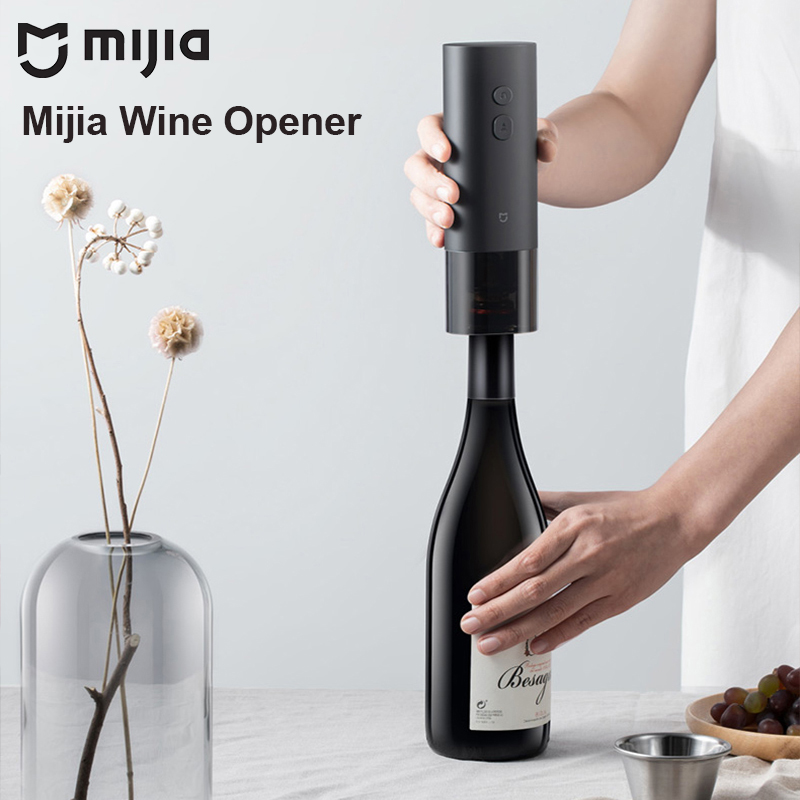 Kitchen Gadgets Electric - Mijia elektrische wijnflesopener Droge batterij Automatische