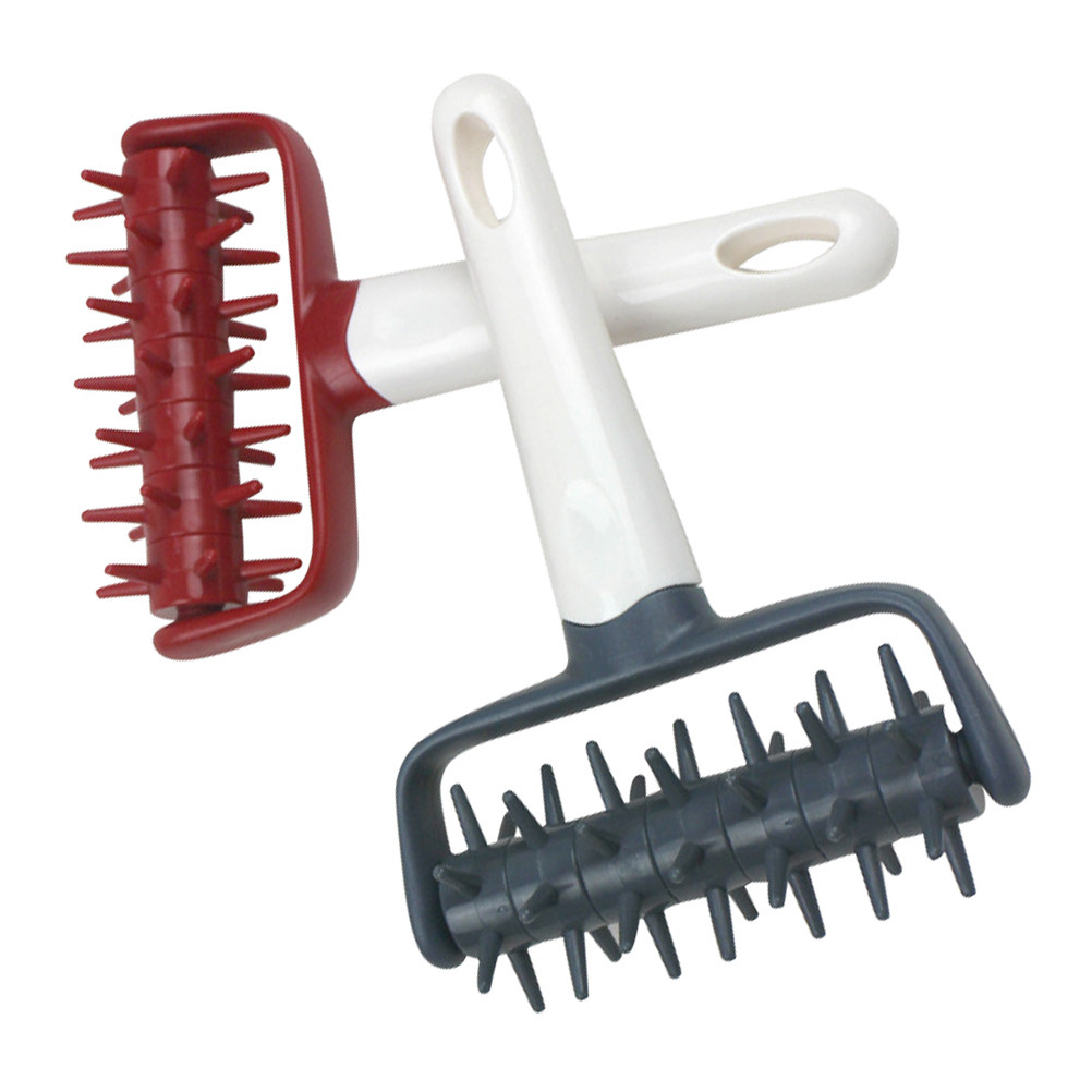 Pizza Stone Baking - 2-delige set pizzadeegrollers, professioneel plastic gereedschap,