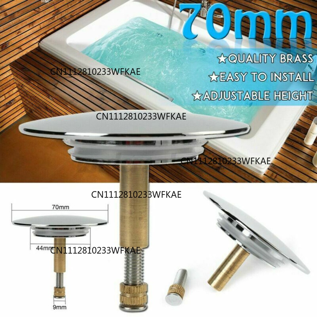 Stainless Steel Strainer - 70mm RVS Keuken Spoelbak Filtergat Badkuip