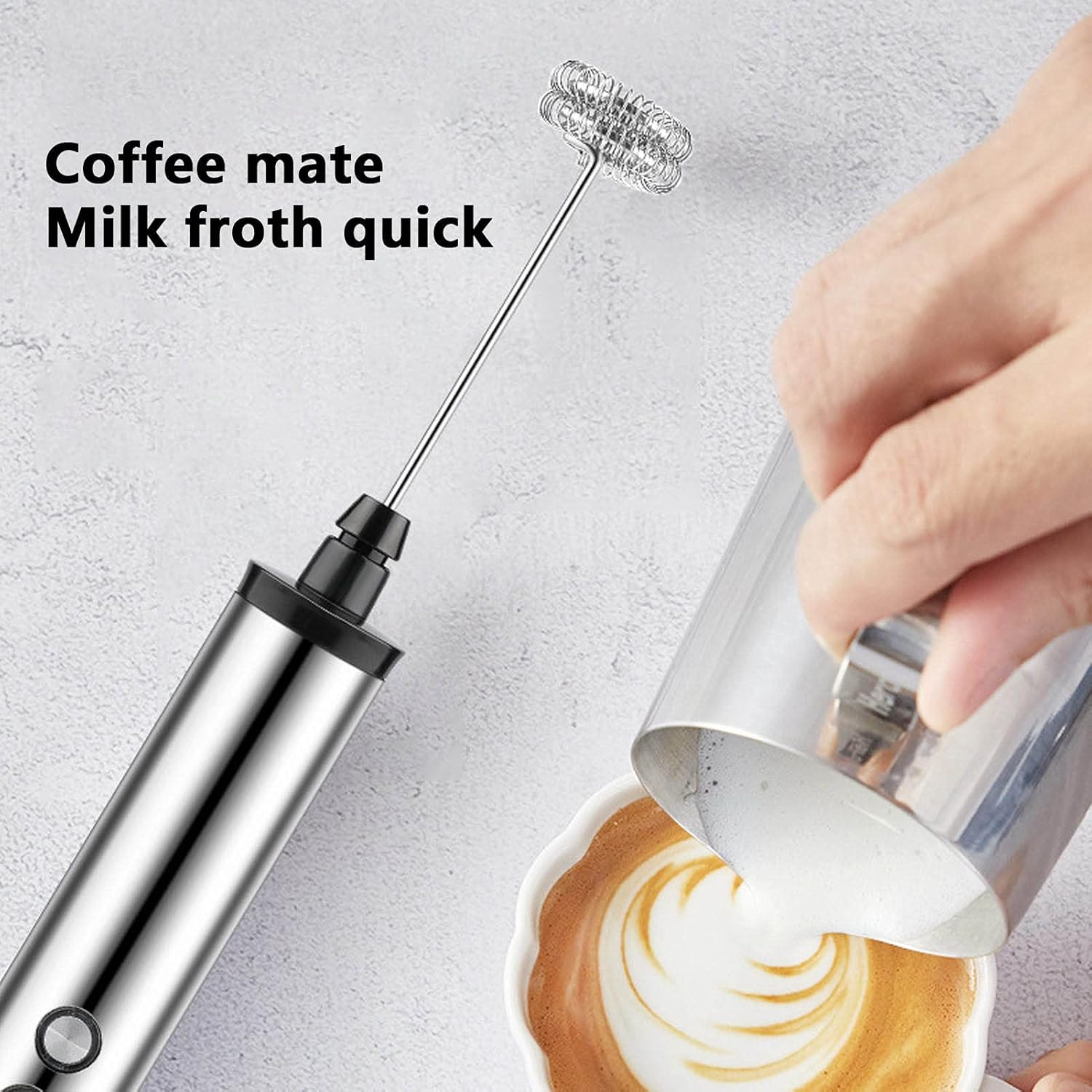 Kitchen Gadgets Electric - Magpie 3-in-1 handmixer, elektrische melkopschuimer, drankmixer,