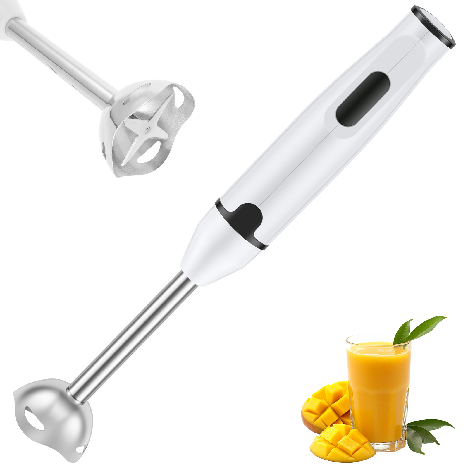 Kitchen Gadgets Electric - Staafmixer Roestvrij staal Huishoudelijke handstaafmixer Multifunctionele