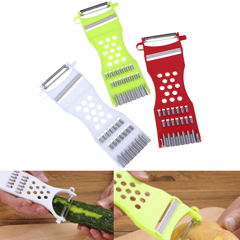 Kitchen Tools Gadgets Vegetable Fruit Peeler Parer Julienne Cutter Multifunction - Multifunctionele keukenhulpmiddelen: groente- en fruitschiller, schaafmes,