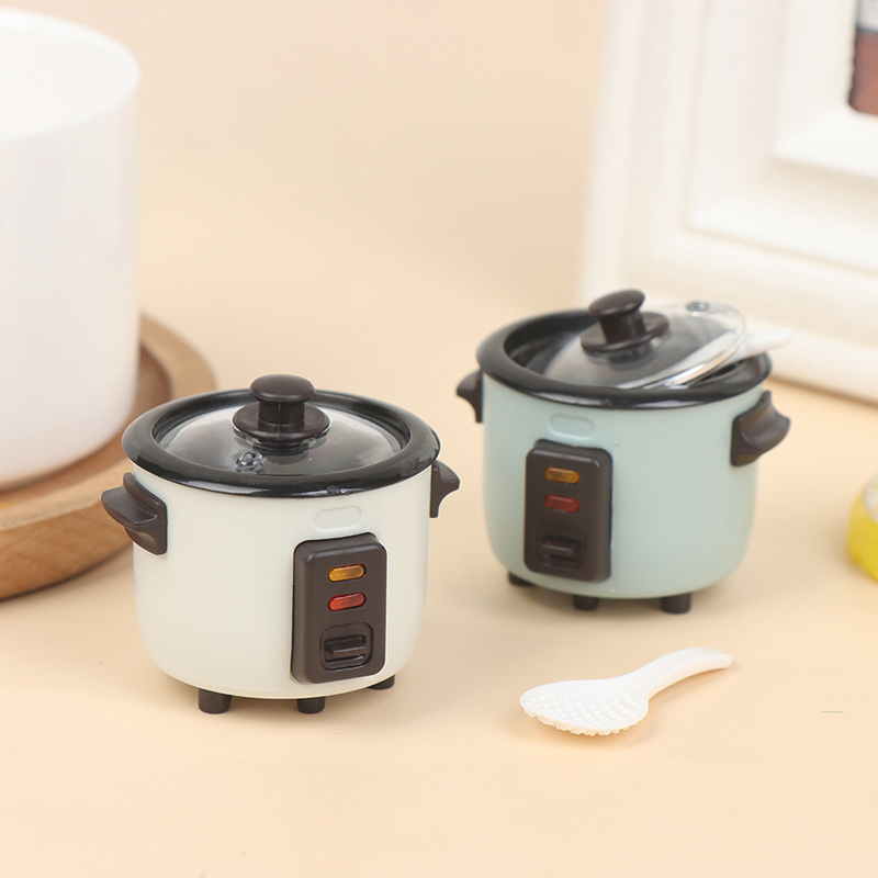 Kitchen Gadgets You Need - 【Nieuw】 1Set Poppenhuis Miniatuur Rijstkoker Met