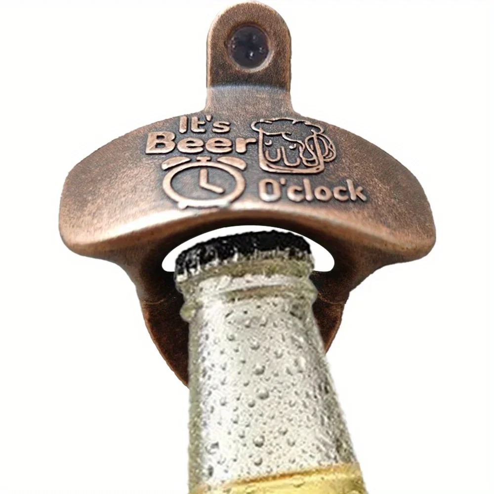 Kitchen Gadgets Vintage - 1pc Het is Beer'O Klok Flesopener