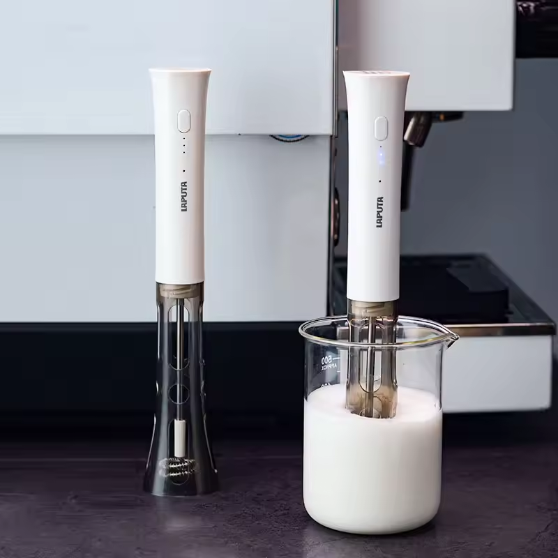 Kitchen Gadgets Electric - Elektrische Melkopschuimer Handheld USB Oplaadbare Koffieschuimmaker