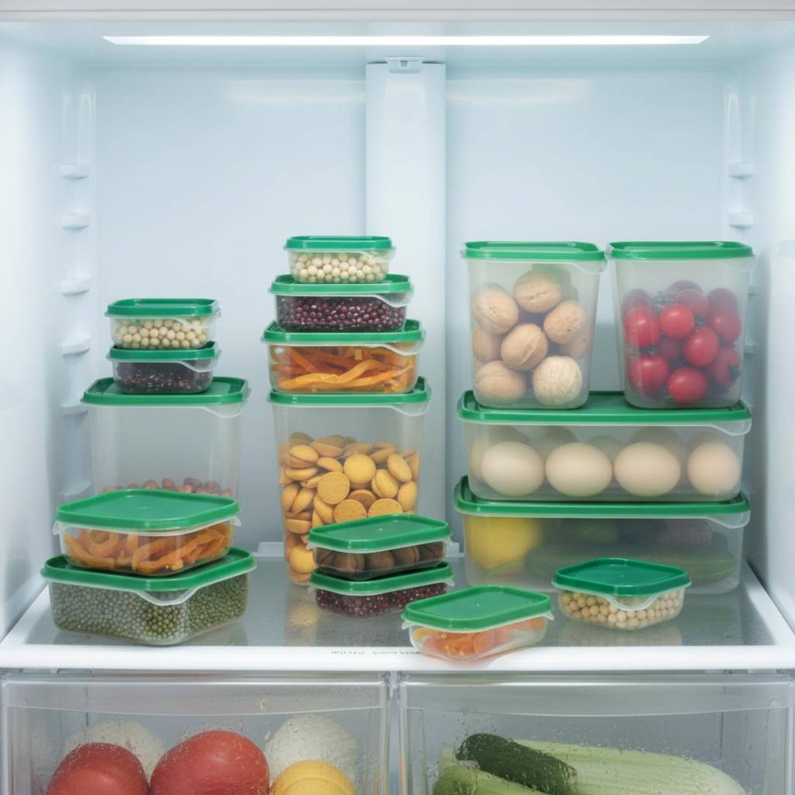 17-delige koelkast opbergbox s - Food Storage Containers recensie en prijs