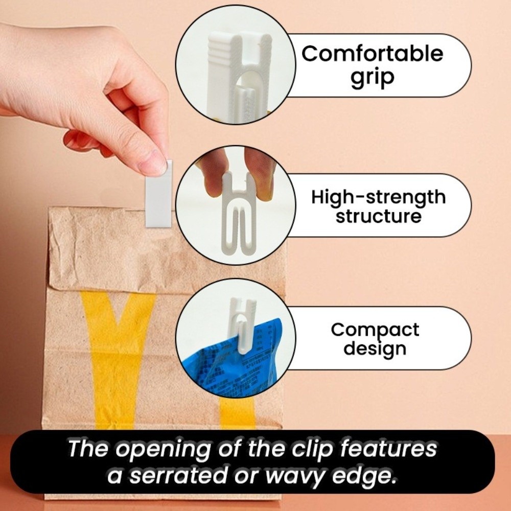 Snackzakjes-afsluitclips 3D-ge - Kitchen Gadgets To 3D Print recensie en prijs
