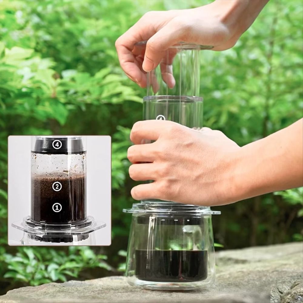 Share Pot Draagbare Koffiekete - French Press Coffee Maker recensie en prijs