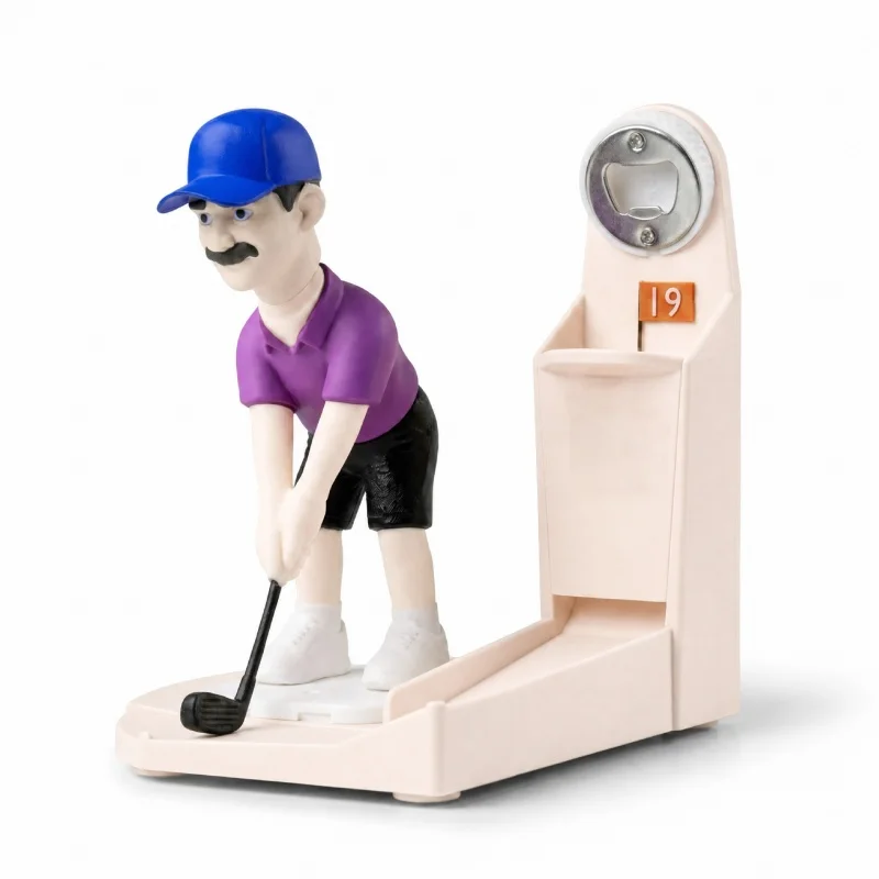 Golfspeler Beeldje Bierflesope - Kitchen Gadgets To 3D Print recensie en prijs