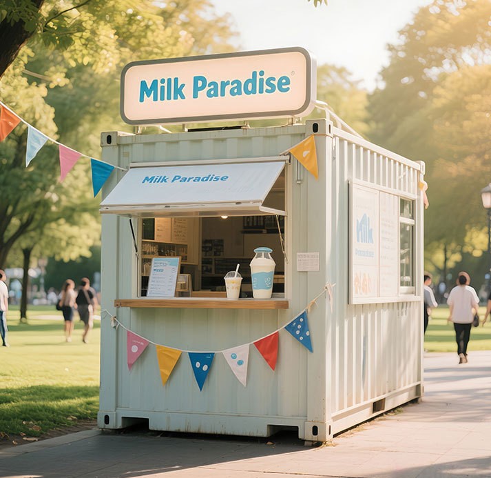 Prefab container koffieshop, m - Food Storage Containers recensie en prijs