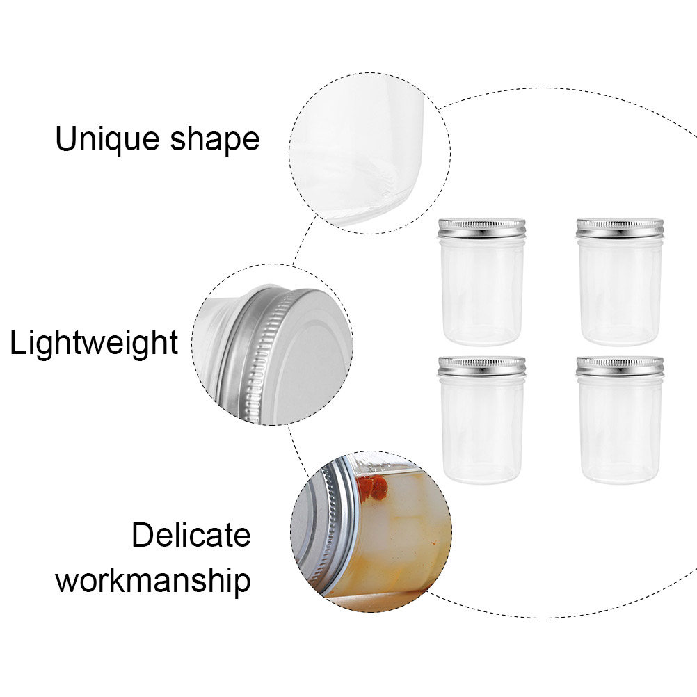 4 stuks glazen inmaakpotten, l - Food Storage Containers recensie en prijs