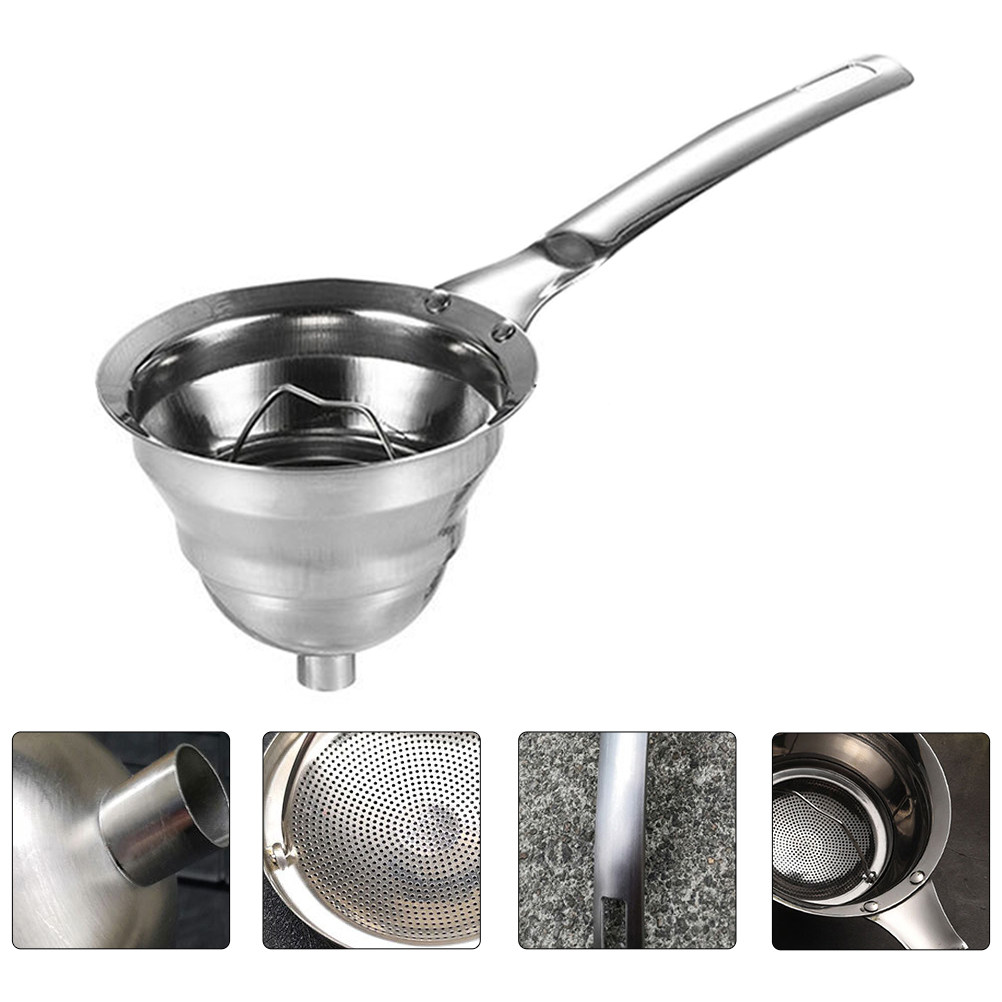 1 stuks roestvrijstalen oliefi - Stainless Steel Strainer recensie en prijs