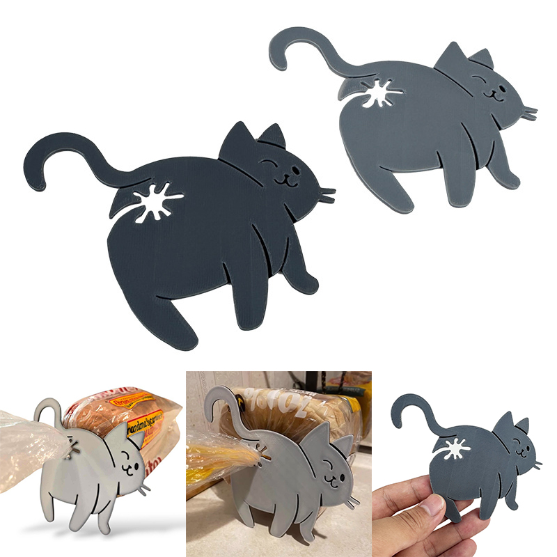 2 stuks grappige kat butt bag  - Kitchen Gadgets To 3D Print recensie en prijs