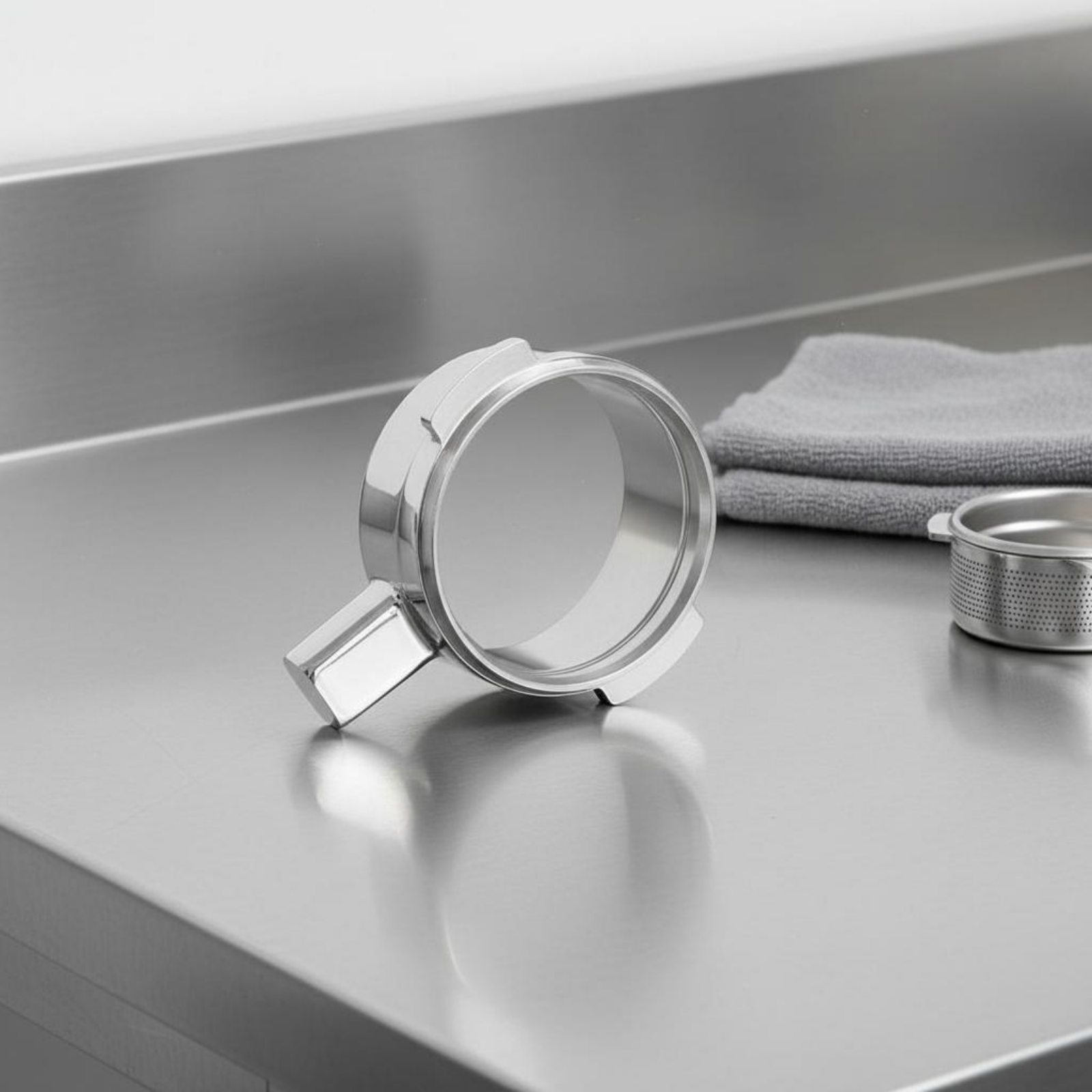 Bodemloze portafilterkop Fijn  - Stainless Steel Strainer recensie en prijs