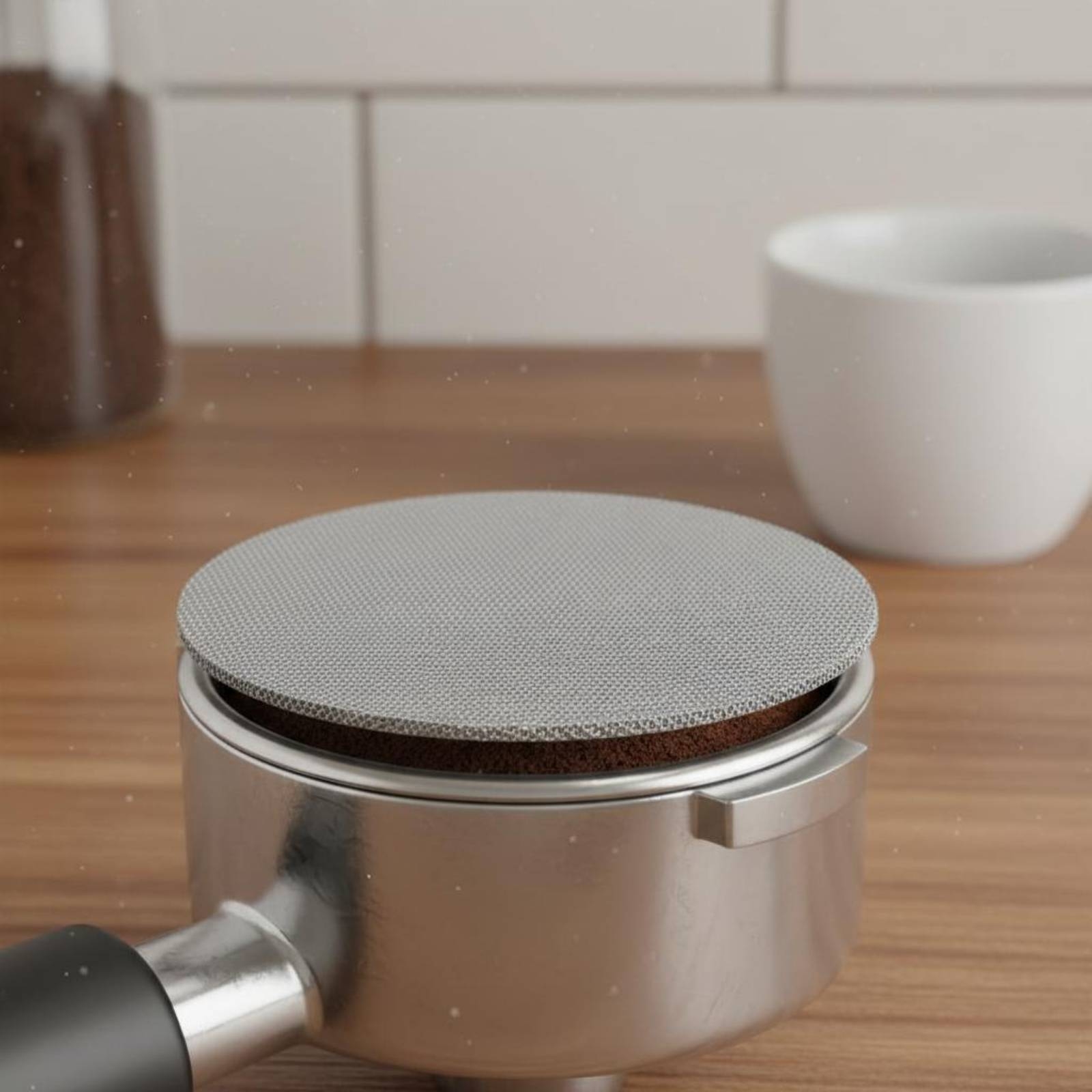 Espresso waterdistributiescher - Stainless Steel Strainer recensie en prijs