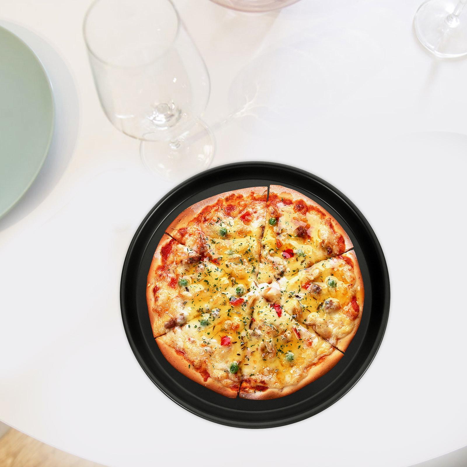Oven Pizza Crisper Pan Ronde A - Pizza Stone Baking recensie en prijs