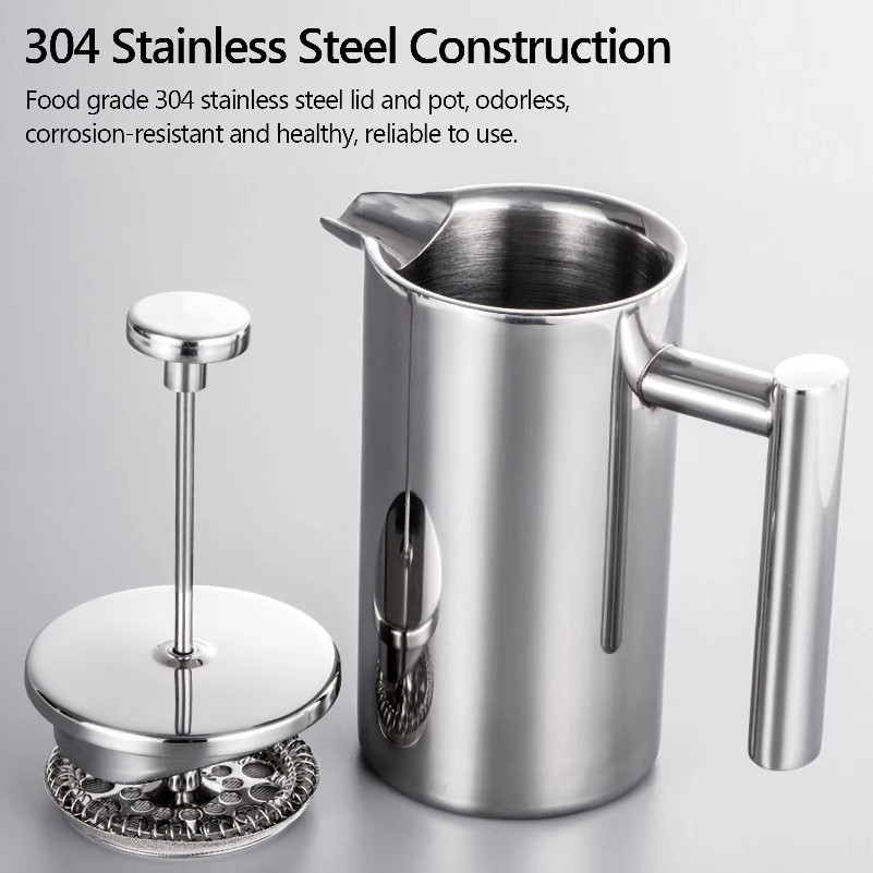 350ml/800ml/1000ml Koffiezetap - French Press Coffee Maker recensie en prijs